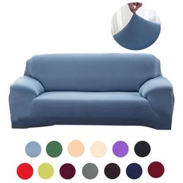 Elastic Couch Sofa Cover Loveseat Cover Sofa Covers for Living Room Sectional Sofa Slipcover Armchair Furniture Cover LJ201216
