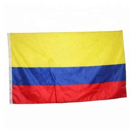 Colombian Flag High Quality 3x5 FT National Banner 90x150cm Festival Party Gift 100D Polyester Indoor Outdoor Printed Flags and Banners