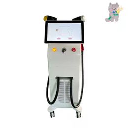 Triple wavelengths 755/8081064nm diode laser types of permanent hair removal machine spa clinic or home use