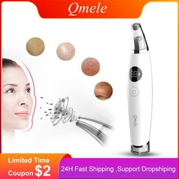 Qmele Electric Blackhead Remover Vacuum Cleaner Acne Black Point Cleaning Tool Pore Spots Pimple Suction Face Machine 26