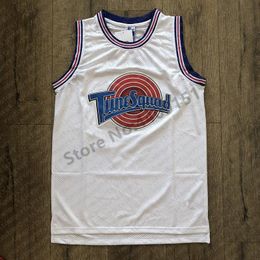 2019 New #1/3 TWEETY #1 TAZ BUGS #2D.DUCK #10 LOLA Looney Toones Tune Squad Space Jam Basketball Jersey Stitched custom any name number