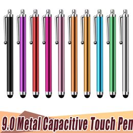 Hot Aluminium Capacitive Touch Pen Screen Stylus Long for Samsung Huawei Xiaomi Tablet Laptop Mobile Phones