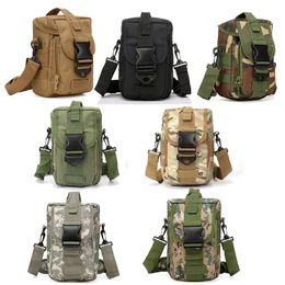 Outdoor Sports Hiking Camouflage Tactical Shoulder Small Bag Sling Pack NO11-216