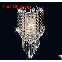 Luces Led E14 Modern Crystal Mirror Stainless Steel Wall Lights Lamps Sconce Fixtures Lights For Hallway Bedside Living Room Ejpin