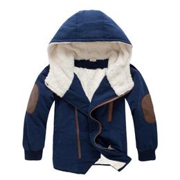 Baby Boys Clothes Winter Coat Kids Boys Winter Jacket For Teenage Hooded Children Clothes Children's Clothing Parkas 100-150cm LJ201125