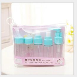 5Pc 40ml set travelling suitcases makeup perfume sub bottle small bottle set bath shampoo accessory set hotel supplies Travelling