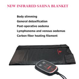 High quality Far Infrared Blanket Slimming Sauna Blanket slimming Body Detox Home Body Lymph Drainage