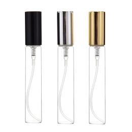 Wholesale 100Pieces/Lot 8ML Portable Colorful Glass Perfume Bottle With Atomizer Empty Cosmetic Containers For Travel