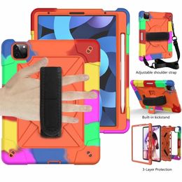 for ipad air 4 10.9 air4 ipad8 ipad 8 Defender shockproof Robot Case military Extreme Heavy Duty silicone cover