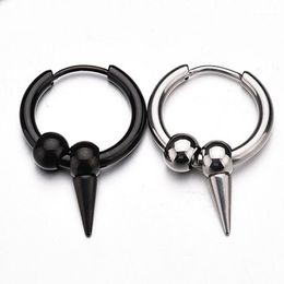 Stud Simple Punk Wind Neutral Tapered Ear Ring Buckle Hip-hop Men Women Earrings Star Surrounding Jewellery Personality Wild1