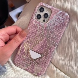 Designers Phone Cases For Iphone 11 12 13 Pro Max X Xr Xs Luxury Brand Smartphones Case Fashion Snake Pattern Phone Case High Quality