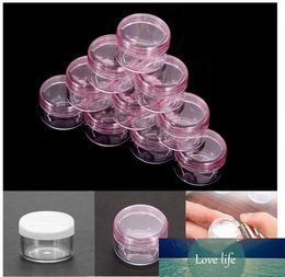 20Pcs Plastic 5ml Cosmetic Jar Empty Eyeshadow Case Face Cream Bottles Glitter Container Eye Shadow Empty Nail Pots Beauty Tool