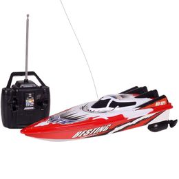 New Radio Remote Control Dual Motor Speed Boat RC Racing Boat High-speed Strong Power System Fluid Type Design 201204