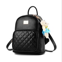 lady Backpack Lady pu Leather fashion Mini Classics Women backpacks Kids Girl School Bag Shoulder Purse bags