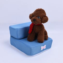Dog Stairs Pet Stairs Removable Puppy Dogs Bed Stairs Dog House Anti-slip Small Cat 2 Steps Ladder for Puppy Pet Supplies LJ201203