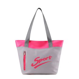 Women Gym Sports Bag Waterproof Swimming Yoga PU Pink Weekend Travel Duffle Bag for Women Sport Fitness Shoulder Handbag Q0705