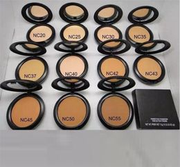 Hotsale!! Makeup Face Powder Plus Foundation Pressed Matte Natural Make Up Facial Powder Easy to Wear 15g All NC 12 Colors for Chooes