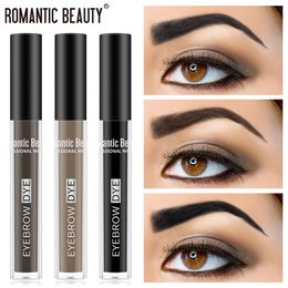 Romantic Beauty Eyebrow Cream Double-headed Eyebrow Brush Long-lasting Styling Waterproof And Sweat-proof Eyebrow Cream