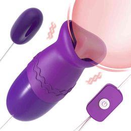 NXY Vagina Balls Vibrador Con Forma De Huevo Para Mujeres, Juguete Ertico Estimulador Cltoris y Punto G, Ideal Lamer La Lengua Saltar, 181211