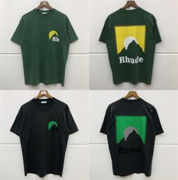 -T-Shirts Männer Frauen Japan Hochwertige Rh Frisur Print Top Tees Sommerstil T-Shirt x1227