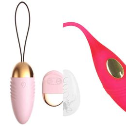 NXY Vagina Balls Wireless Remote Control Vibrating Bullet Eggs Vibrator Sex Toy for Woman Rechargable Clitoris Stimulator Vaginal Balls Vibrator1211