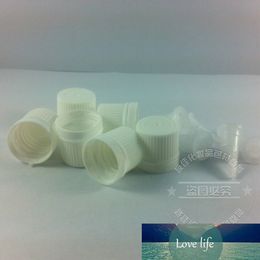 White Plastic Burglarproof Screw Cap,can Match with Essential Oil Bottle,neck Size:18mm ,type:18/410