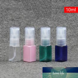 5PCS Sample Refillable Bottles Small Spray Bottle 10ml Soap Liquid Shampoo Lotion Plastic Pressed Pump Mini Foam Bottles 10/24