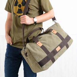 Aosbos Training Gym Bag Men Women Canvas Sports Bag for Fitness Outdoor Travelling Storage Shoulder Durable training bags Q0705