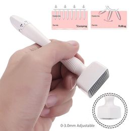 Beauty microneedle roller facial 140 micro needles derma stamp roller anti Ageing reduce skin acne wrinkle scar