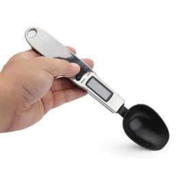 Practical Portable Lcd Digital Kitchen Measuring Spoon Gram Electronic Spoon Weight Volumn Food Scale Wholesale