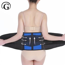 6XL Women Bodybuilding Sweat Girdle Slimming Waist Cinchers Plus Size Neoprene Abdominal Shaper Belt 201222