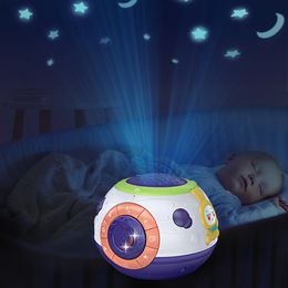 Starry Sky Night Light Projector Children Night Light Projector Kids Baby Sleep Toys Christmas Toys For Children LJ200907