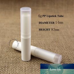 50PCS/LOT High Quality Empty 4g Plastic Lipstick Tube Mini 4ml Lip Gloss/Lip Balm Bottle PP Lipstick Containers Refillable