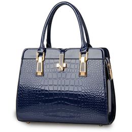HBP handbags purses new crocodile pattern women shoulder bags pu leather handbag bag