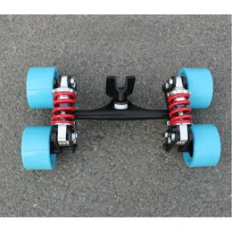 Electric Skateboard Truck Aluminum Bridge New 4 wheels skateboard bridge long board truck electric wheels1