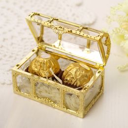 Gold Sweet Candy Box Case Gift Wrap Vintage Chocolate Boxes FOR Kids Romantic Wedding Favor Party Decoration Creative Supplies