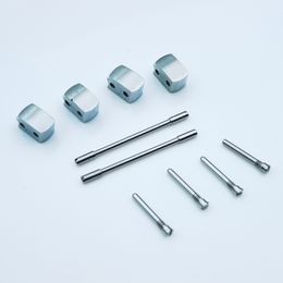 4 PCS Silver Steel Connectors 4 PCS Silver Screws 2 PCS Silver 27 5mm Screw Links Fit ForAP Royal Oak Offshore 42mm Model 28mm Ban315r