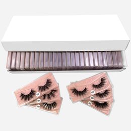 Hand Made Fake Lashes Eye Makeup Thick False Eyelashes Natural Long Eye Lashes Extensions Soft & Vivid 10 Models DHL Free