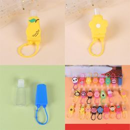 30ml Silicone Bottle Sleeves Sunflower Flower Protective Sleeve Hanging Type Perfume Bottles Cover Portable Hot Sale 1hs G2