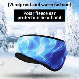 Autumn And Winter Cold Insulation Fleece Ear Protector Headband Men Women Outdoor Sports Cycling Skiing Windbreak Caps & Masks