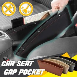 Storage Bags 1pcs Car Slit Box Organiser PU Leather Catch Catcher Caddy Seat Gap Pocket Glove Slot