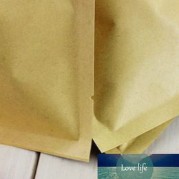 Brown Kraft Paper Aluminium Foil Top Open Food Coffee Party Packaging Bag Heat Seal Mylar Packing Pouches