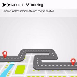 Mini GF-07 GPS Long Standby Magnetic SOS Tracker Locator Device Voice Recorder For Vehicle Car Person Locator System184n