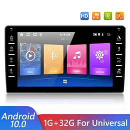 Android 10.0 2Din GPS Car Stereo 8'' FM RDS 1G+32G Multimedia Player For Universal Nissan Hyundai Kia Polo Toyota VW
