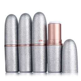 20pcs/lot Promotion PP Empty Plastic Lipstick Tube Silver Packing Bottle Cosmetic Container Lip Balm Gloss Sub-bottlingbest qualtity