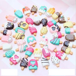 Craft Tools Large popsicle blessing bag resin ice cream accessories DIY mobile phone case refrigerator paste children's headdress material