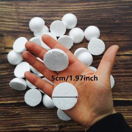 Party Decoration 5cm 50pcs Half Round Solid Polystyrene Styrofoam Foam Balls For Christmas Kids Craft DIY 5cm/1.97 Inch/50mm1