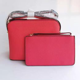 Frauen Luxurys Designer Handtaschen Brieftasche Handgelenk Kreuzbody Umh￤ngetaschen Crossbody Shell Bag Geldb￶rse Modemessengerbeutel 2 PCs Set