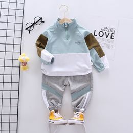 New Spring Autumn Children Boys Girls Clothes Baby Cotton Sport Jacket Pants 2Pcs/Sets Toddler Fashion Clothing Kids Tracksuits