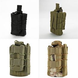 Double Package Outdoors Sports Oxford Molle Enclosure Waist Pouch Waterproof Men Riding Hanging Bag Hot Sale 10sza M2